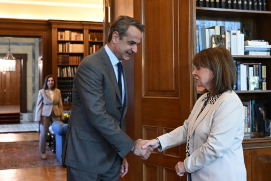 Κυριάκος Μητσοτάκης, Κατερίνα Σακελλαροπούλου
