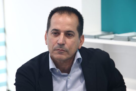 ο Σπύρος Πέγκας