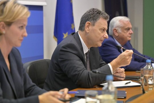Ο υπουργός Περιβάλλοντος και Ενέργειας, Θεόδωρος Σκυλακάκης
