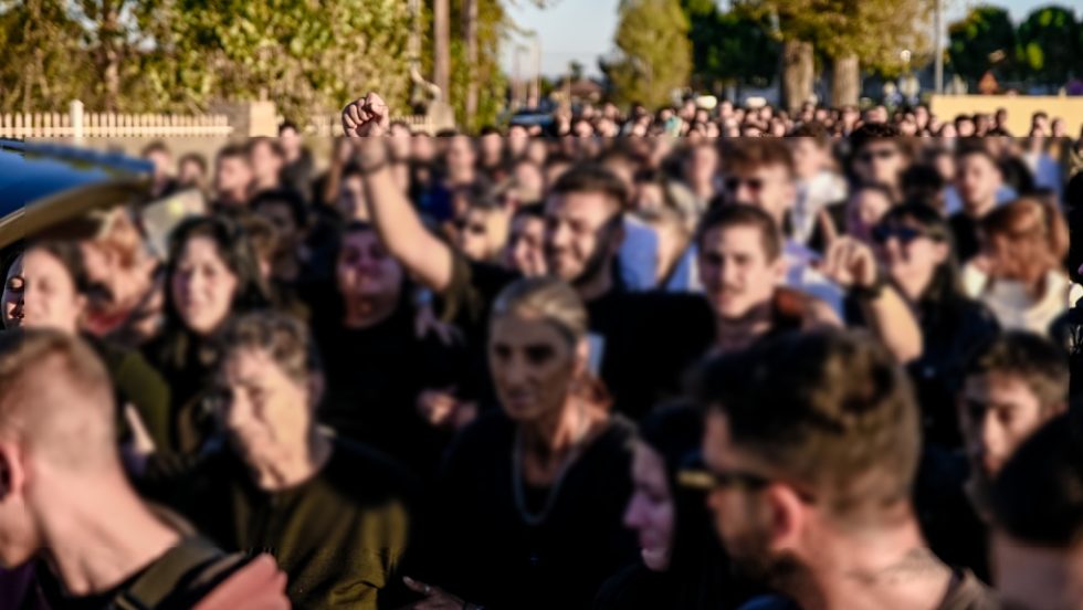κηδεία 17χρονου Ρομά