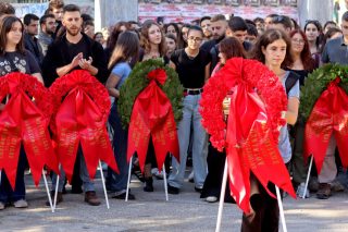 Εορτασμοί για την επετειο του Πολυτεχνείου