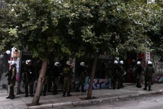 Από επιχείρηση της ΕΛ.ΑΣ. στα Εξάρχεια στις 17/11/2019