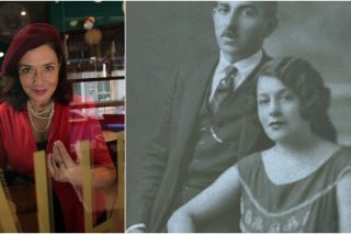 Φένια Παπαδόδημα και δεξιά Marika’s Dream: η Μαρίκα Παπαγκίκα με τον σύζυγό της, Κώστα, στη Νέα Υόρκη