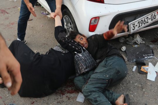 από την επίθεση σε κομβόι ασθενοφόρων
