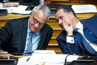 ο Άδωνις Γεωργιάδης και ο Μάκης Βορίδης
