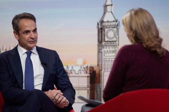 συνέντευξη Μητσοτάκη στο BBC