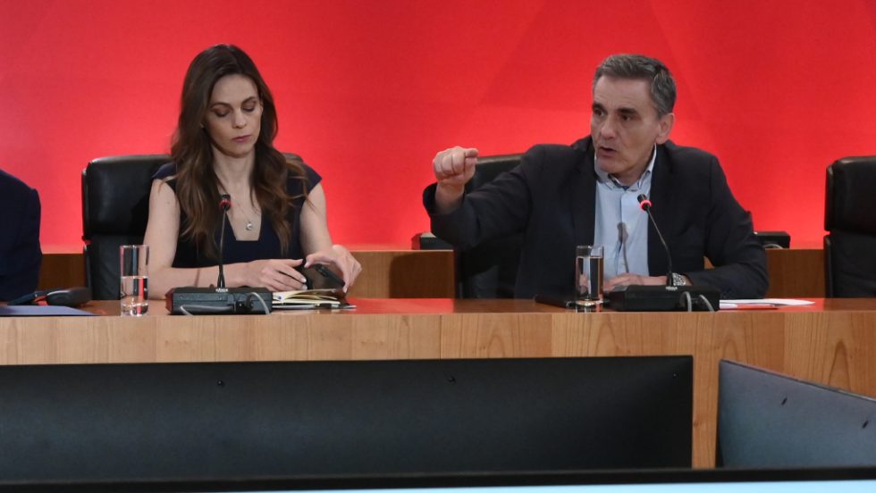 Η Έφη Αχτσιόγλου και ο Ευκλείδης Τσακαλώτος
