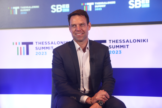 Ο Στέφανος Κασσελάκης στο Thessaloniki Summit 2023