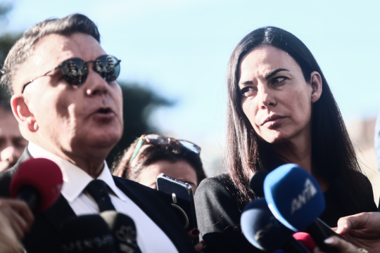 Ο Αλέξης Κούγιας και η Εύη Βατίδου