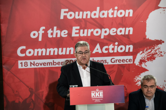 Ο Δημήτρης Κουτσούμπας