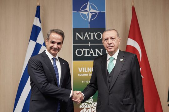Κυριάκος Μητσοτάκης, Ρετζέπ Ταγίπ Ερντογάν