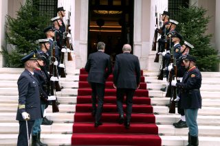Ταγιπ Ερντογάν- Κυριάκος Μητσοτάκης στο Μαξίμου