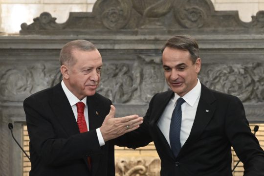 Ερντογάν- Μητσοτάκης
