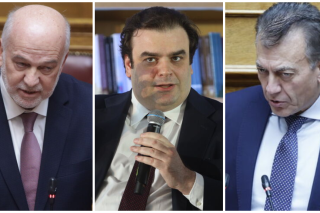Γιώργος Φλωρίδης  Κυριάκος Πιερρακάκης  Γιάννης Βρούτσης