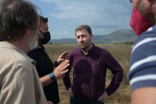 Από την επίσκεψη Ανδρουλάκη στη Θεσσαλία τον Σεπτέμβριο