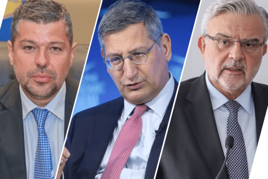 Γιώργος Στάσσης (ΔΕΗ) | Παύλος Μυλωνάς (Εθνική Τράπεζα) | Χρήστος Μεγάλου (Τράπεζα Πειραιώς)