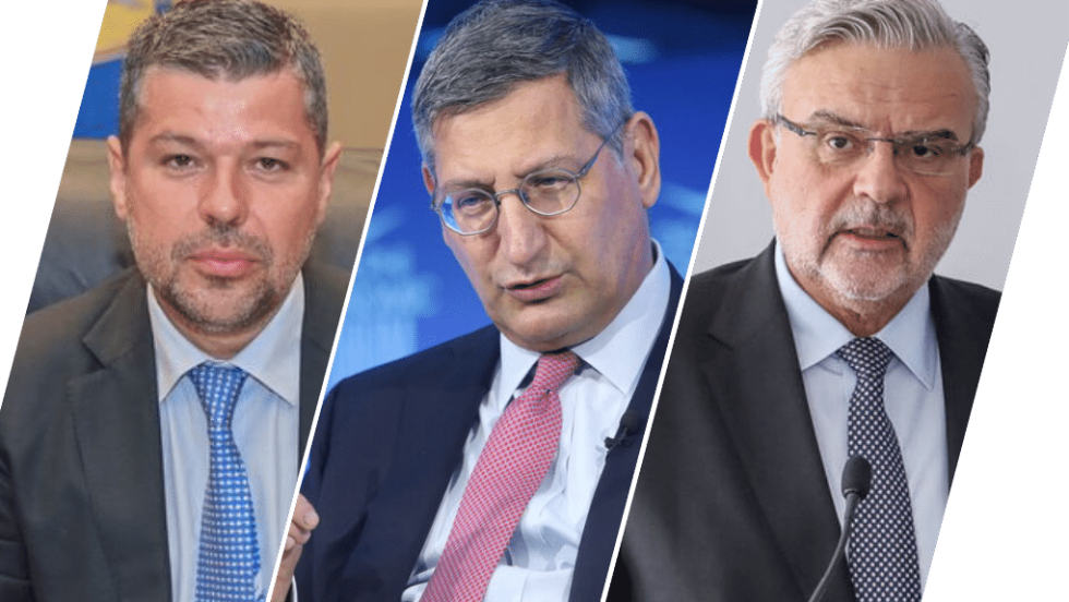 Γιώργος Στάσσης (ΔΕΗ) | Παύλος Μυλωνάς (Εθνική Τράπεζα) | Χρήστος Μεγάλου (Τράπεζα Πειραιώς)