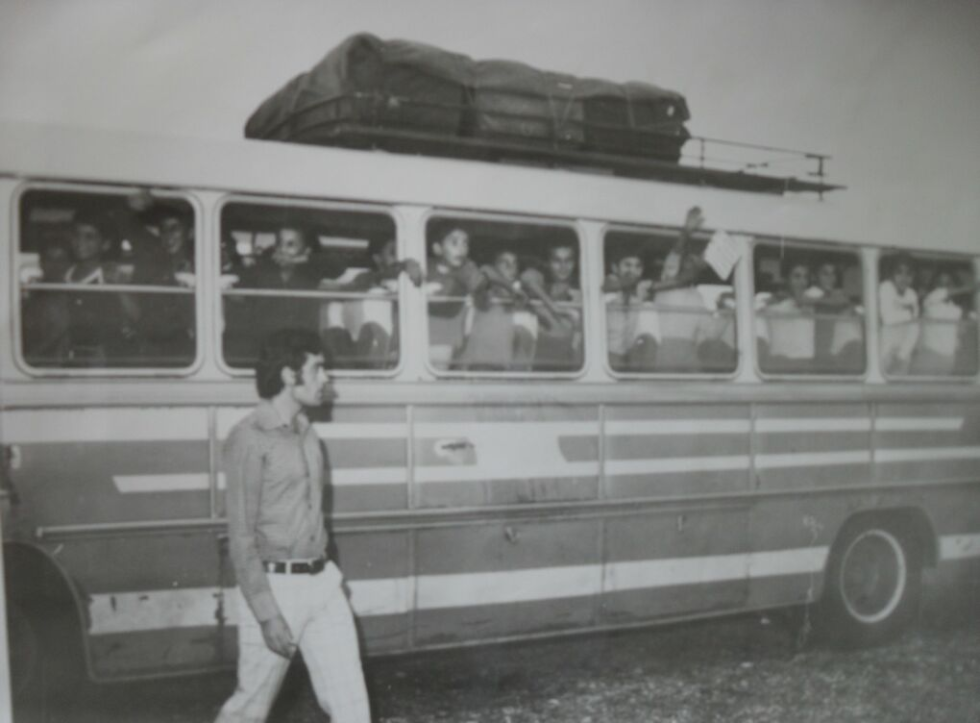 Στο λεωφορείο από την Αθήνα για την Ηλεία το 1974
