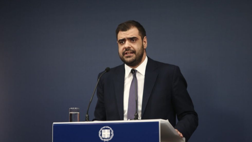 Ο κυβερνητικός εκπρόσωπος Π. Μαρινάκης