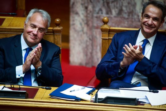 Ο Μάκης Βορίδης έχει δηλώσει ότι θα παραιτηθεί από υπουργός εάν επιβληθεί κομματική πειθαρχία για την ψήφιση του γάμου των ομόφυλων ζευγαριών