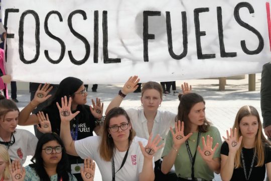 COP28, διαμαρτυρία