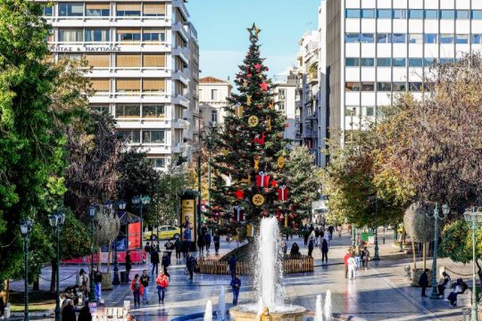 Αθήνα, Χριστούγεννα