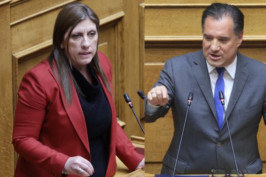 Ζωή Κωνσταντοπούλου - Άδωνης Γεωργιάδης