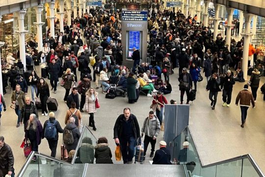 St Pancras Eurostar