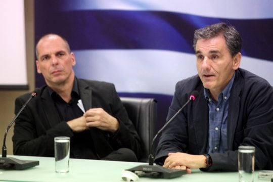 Γιάνης Βαρουφάκης, Ευκλείδης Τσακαλώτος