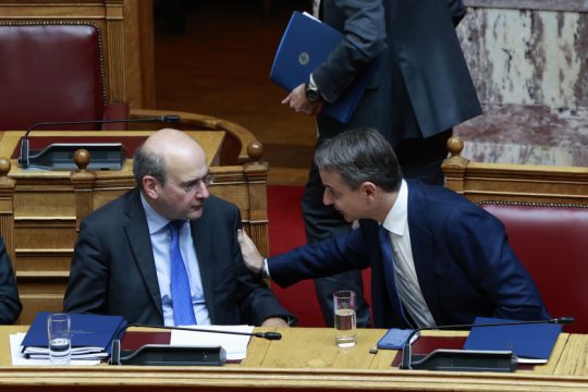 Κωστής Χατζηδάκης, Κυριάκος Μητσοτάκης