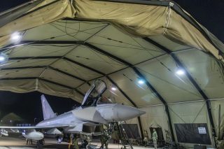 Βρετανικό μαχητικό επιστρέφει στη βάση του στην Κύπρο αφού έχει βομβαρδίσει την Υεμένη