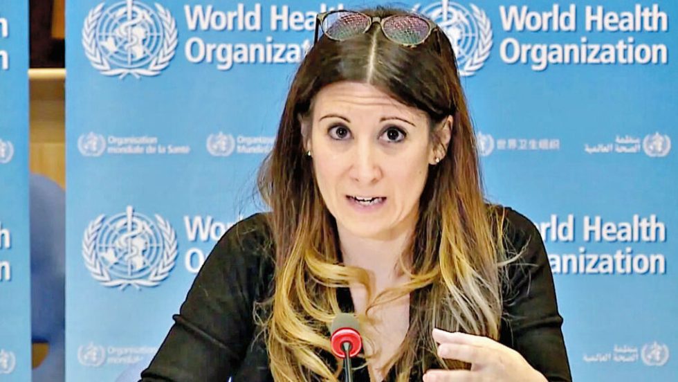 H Dr. Maria Van Kerkhove, η τεχνική-επιστημονική υπεύθυνη του ΠΟΥ για θέματα αντιμετώπισης της Covid-19