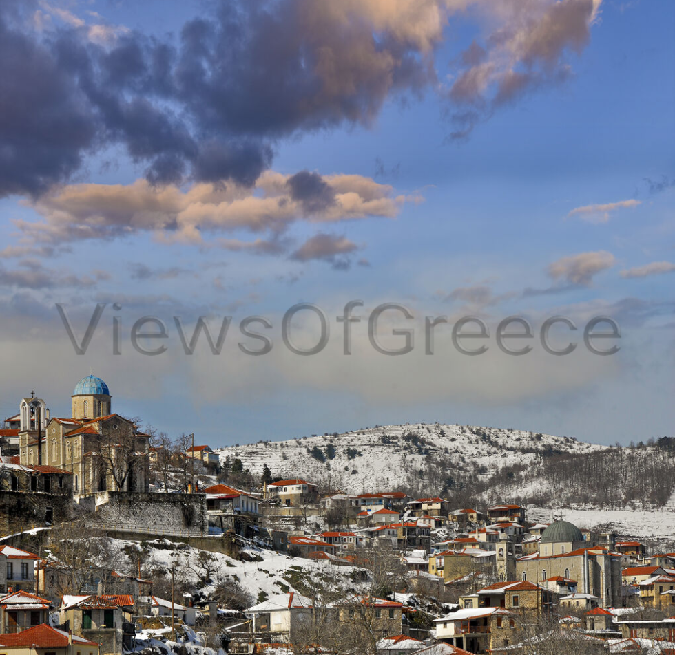Ο Αγιος Πέτρος με τα χιόνια του Δεκέμβρη