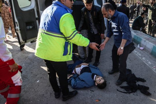 τραυματίας από τις εκρήξεις στο Ιράν