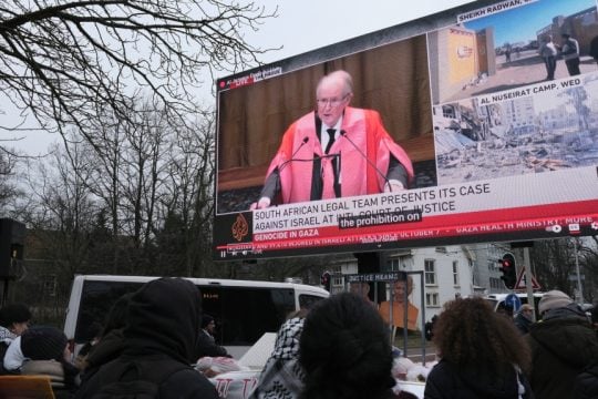 Χάγη, προσφυγή κατά Ισραήλ