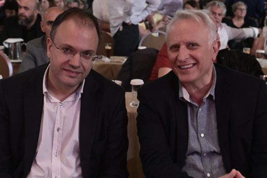 Θ. Θεοχαρόπουλος και Γ. Ραγκούσης