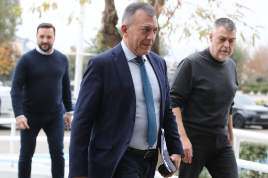 O υπουργός Αθλητισμού Γιάννης Βρούτσης