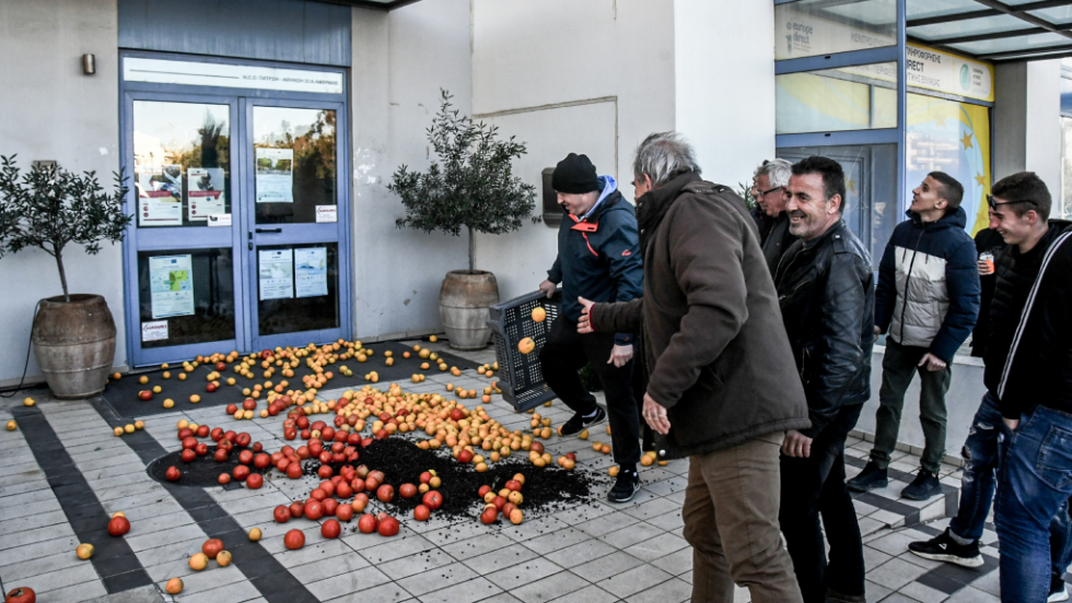 Διαμαρτυρία αγροτών στην Πάτρα