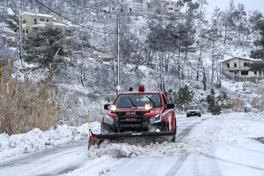 Χιόνια στην Αττική