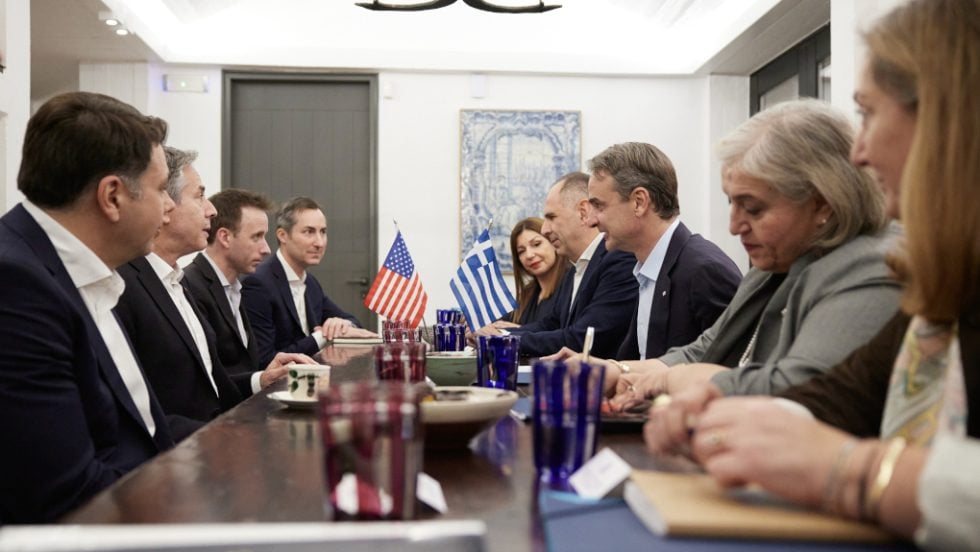 Μητσοτάκης Μπλίνκεν