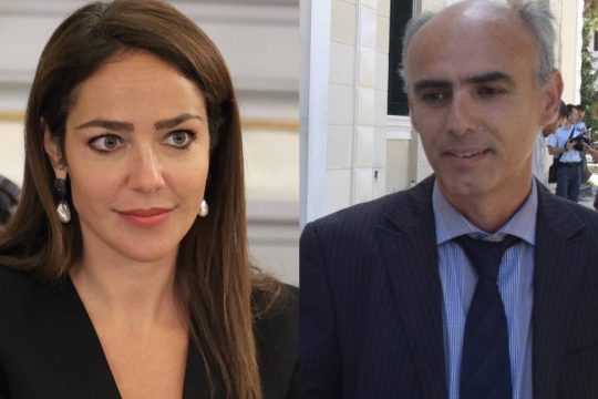 Δόμνα Μιχαηλίδου και Γιώργος Γαβρήλος