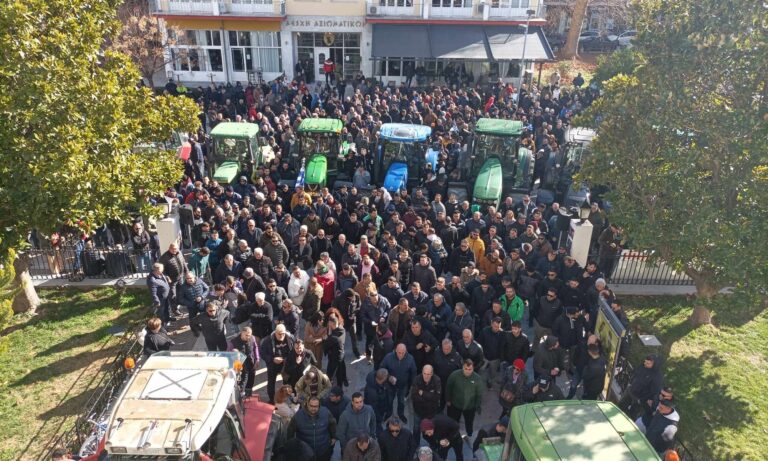 αγροτική κινητοποίηση στις Σέρρες