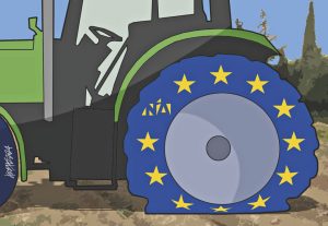 Σκίτσο της «Εφ.Συν.» [Κ. Γρηγοριάδης 07.02.2024]