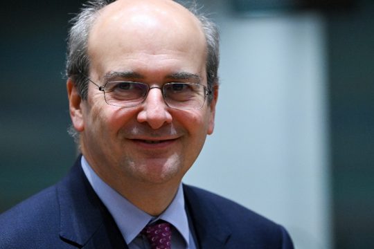 Ο υπουργός Οικονομικών Κωστής Χατζηδάκης στο Eurogroup