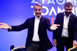 Κυριάκος Μητσοτάκης και Παύλος Μαρινάκης