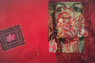 Λήδα Παπακωνσταντίνου - «Αυτόπτης μάρτυς», 2003, ύφασμα σε τελάρο