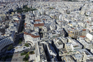 Αεροφωτογραφία της Θεσσαλονίκης