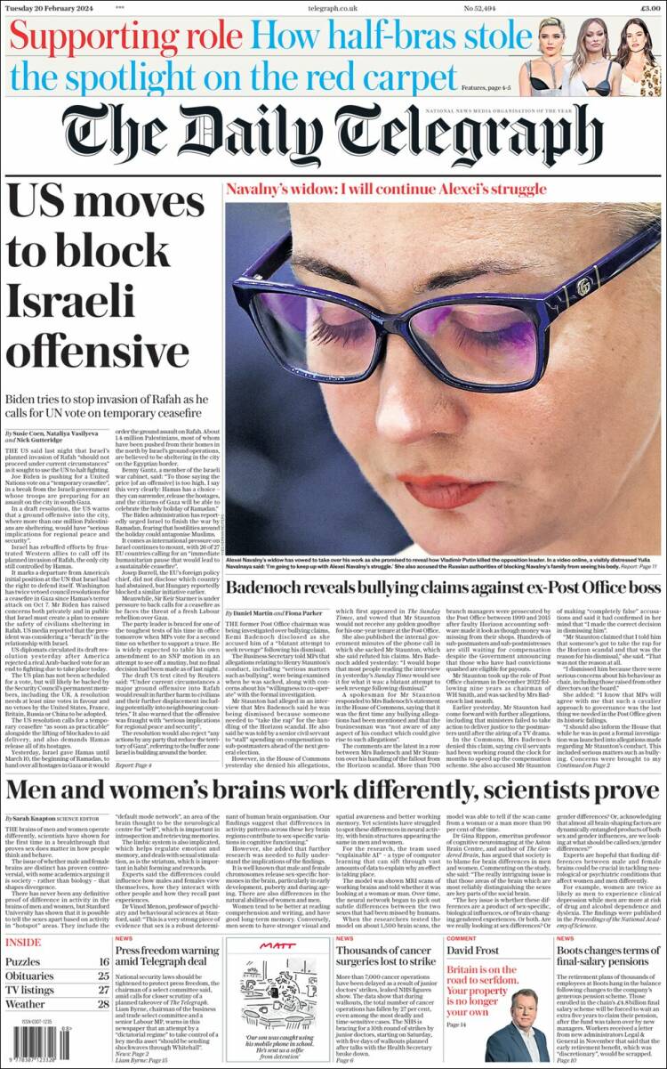 daily telegraph