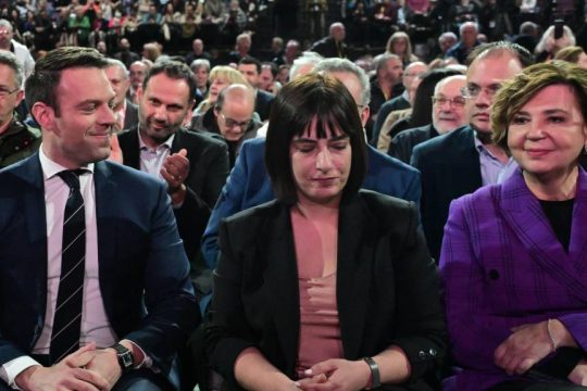 Στέφανος Κασσελάκης, Ράνια Σβίγκου, Όλγα Γεροβασίλη