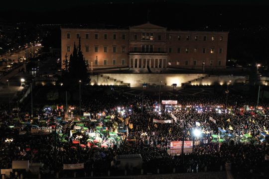 Αγροτικό συλλαλητήριο στην Αθήνα